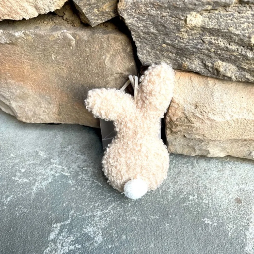Plush Bunny Ornament